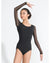 Capezio Strappy Back Mesh Long Sleeve Leotard - MC832W Womens - Dancewear - Bodysuits & Leotards - Dancewear Centre Canada