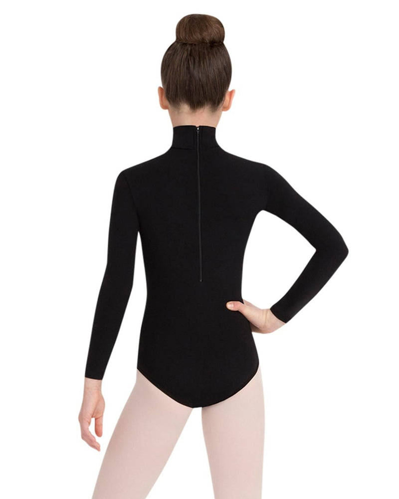 Capezio Team Basic Turtleneck Long Sleeve Leotard - TB123C Girls - Dancewear - Bodysuits & Leotards - Dancewear Centre Canada