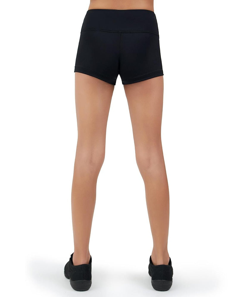 Capezio Team Basic Wide Waistband Gusset Dance Shorts - TB130C Girls - Dancewear - Bottoms - Dancewear Centre Canada