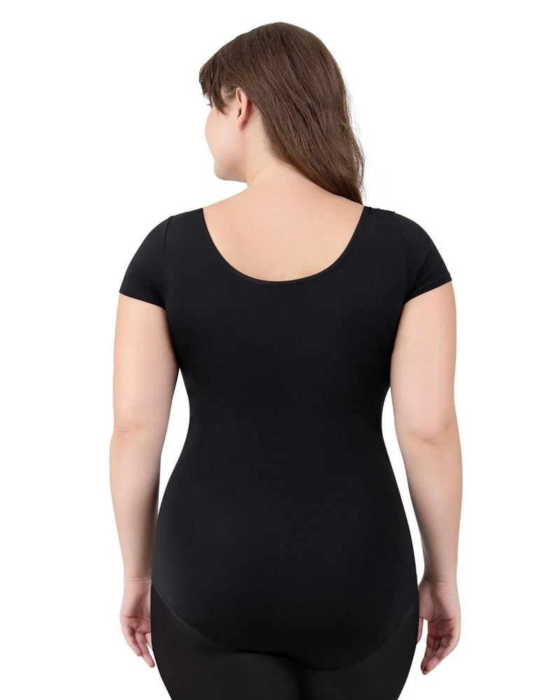 Capezio Team Basic Classic Short Sleeve Leotard - TB133 Womens - Dancewear - Bodysuits & Leotards - Dancewear Centre Canada