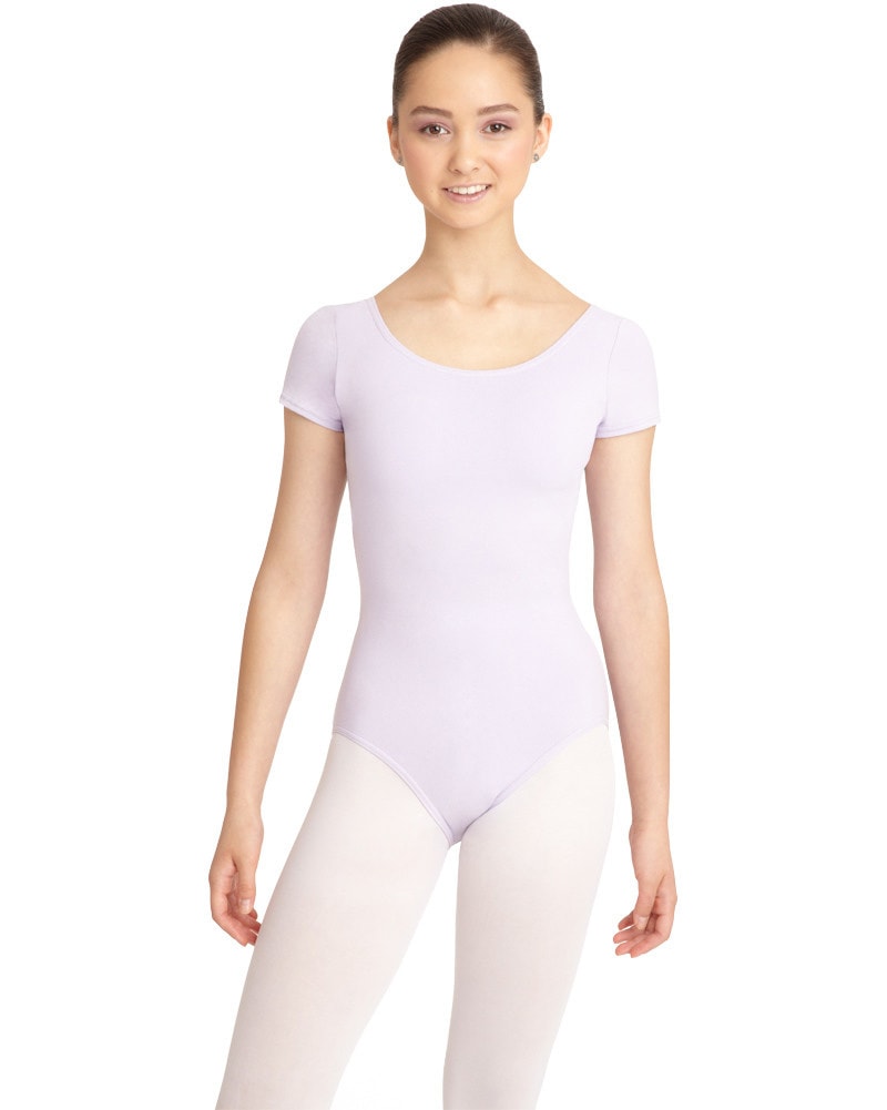 Short Sleeve Leotard With A Thong Back by Bal Togs : 881T, On Stage  Dancewear, Capezio Authorized Dealer.