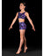 Dynami Gymnastic Crop Bra Top - GB216C Girls - Cosmic Rose Print - Dancewear - Tops - Dancewear Centre Canada