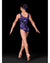 Dynami Gymnastic Tank Leotard - GB215C Girls - Cosmic Rose Print - Dancewear - Gymnastics - Dancewear Centre Canada