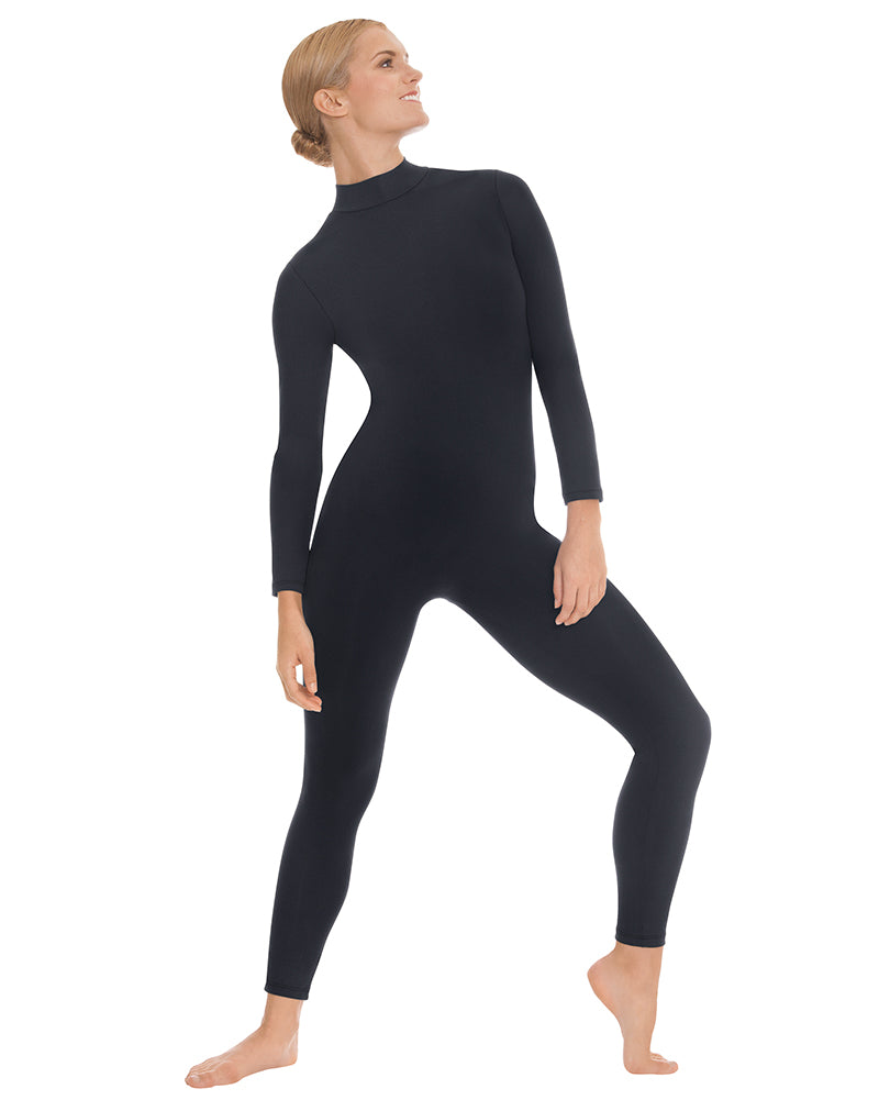 Eurotard Mock Neck Long Sleeve Unitard - 44132 Womens - Dancewear