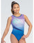 GK Elite Jewelled Gymnastic Tank Leotard - 10520 Womens - Magical Sweep Print - Dancewear - Gymnastics - Dancewear Centre Canada