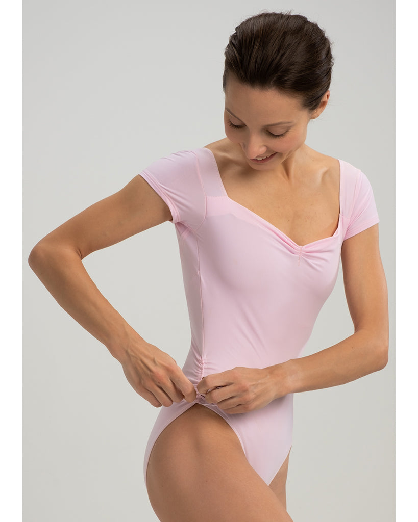 Grishko Erica Pinch Front Cap Sleeve Leotard - DA2003MP Womens - Dancewear - Bodysuits & Leotards - Dancewear Centre Canada