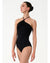 Grishko Opera Gathered Tulle Mesh Cross Back Faux Halter Camisole Leotard - DA3017MP Womens - Dancewear - Bodysuits & Leotards - Dancewear Centre Canada