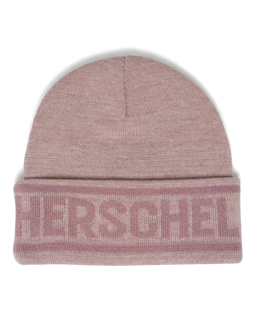 Herschel Supply Co Elmer Herschel Logo Beanie - Heather Ash Rose / Ash Rose