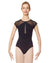 Intermezzo Bodymermiri Mesh Open Back Cap Sleeve Leotard - 31566 Womens - Dancewear - Bodysuits & Leotards - Dancewear Centre Canada