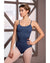 Intermezzo Bodymertristrap Scoop Neck Mesh Inserts Camisole Leotard - 31592 Girls - Dancewear - Bodysuits & Leotards - Dancewear Centre Canada