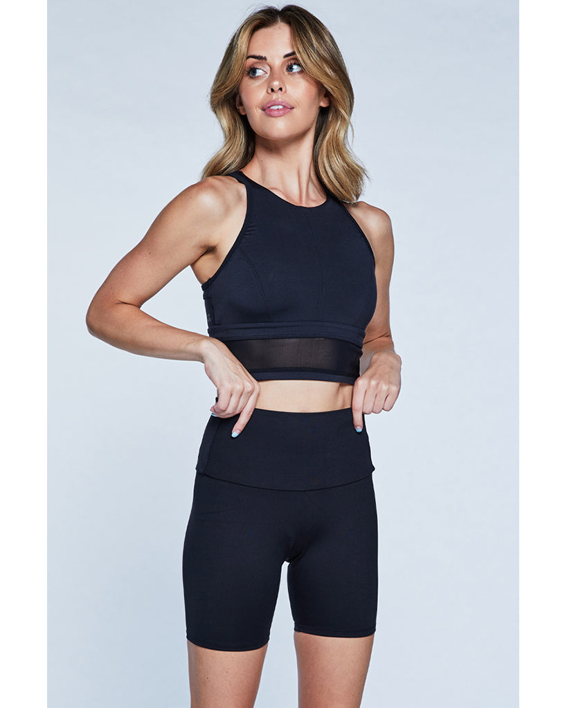 Jo+Jax All Day Midi Shorts - Womens - Black - Dancewear - Bottoms - Dancewear Centre Canada