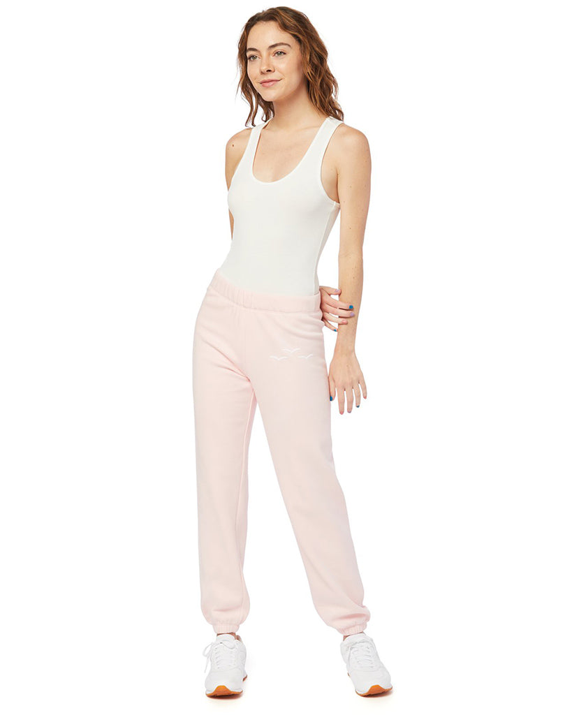 Lazypants Niki Ultra Soft Fleece Sweatpants  - Womens -  Baby Pink - Activewear - Bottoms - Dancewear Centre Canada