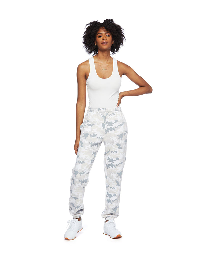 Lazypants Nova Jogger  - Womens - White Camo - Activewear - Bottoms - Dancewear Centre Canada