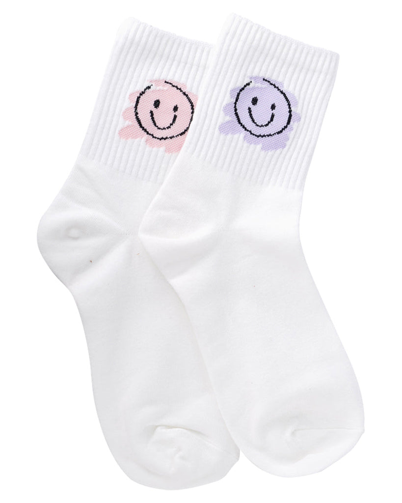 LimLim Short Marker Smiley Socks - P5262S