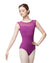 Lulli Dancewear Anoushka Mesh Scoop Neck V Back Cap Sleeve Leotard - LUB358 Womens - Dancewear - Bodysuits & Leotards - Dancewear Centre Canada