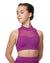 Lulli Dancewear Denize Mesh Mock Neck Bra Crop Top - LUB379C Girls - Dancewear - Tops - Dancewear Centre Canada