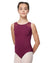 Lulli Dancewear Oksana High Neck Mesh Open Back Tank Leotard - LUB357C Girls - Dancewear - Bodysuits & Leotards - Dancewear Centre Canada