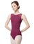 Lulli Dancewear Oksana High Neck Mesh Open Back Tank Leotard - LUB357 Womens - Dancewear - Bodysuits & Leotards - Dancewear Centre Canada