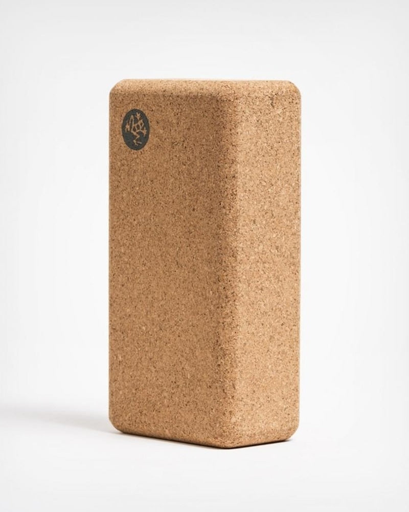 Manduka Lean Cork Yoga Block - Accessories - Yoga - Dancewear Centre Canada