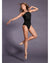 Mirella Black Label High Neck Gather Detail Low Back Camisole Leotard - MB7229 Womens - Dancewear - Bodysuits & Leotards - Dancewear Centre Canada