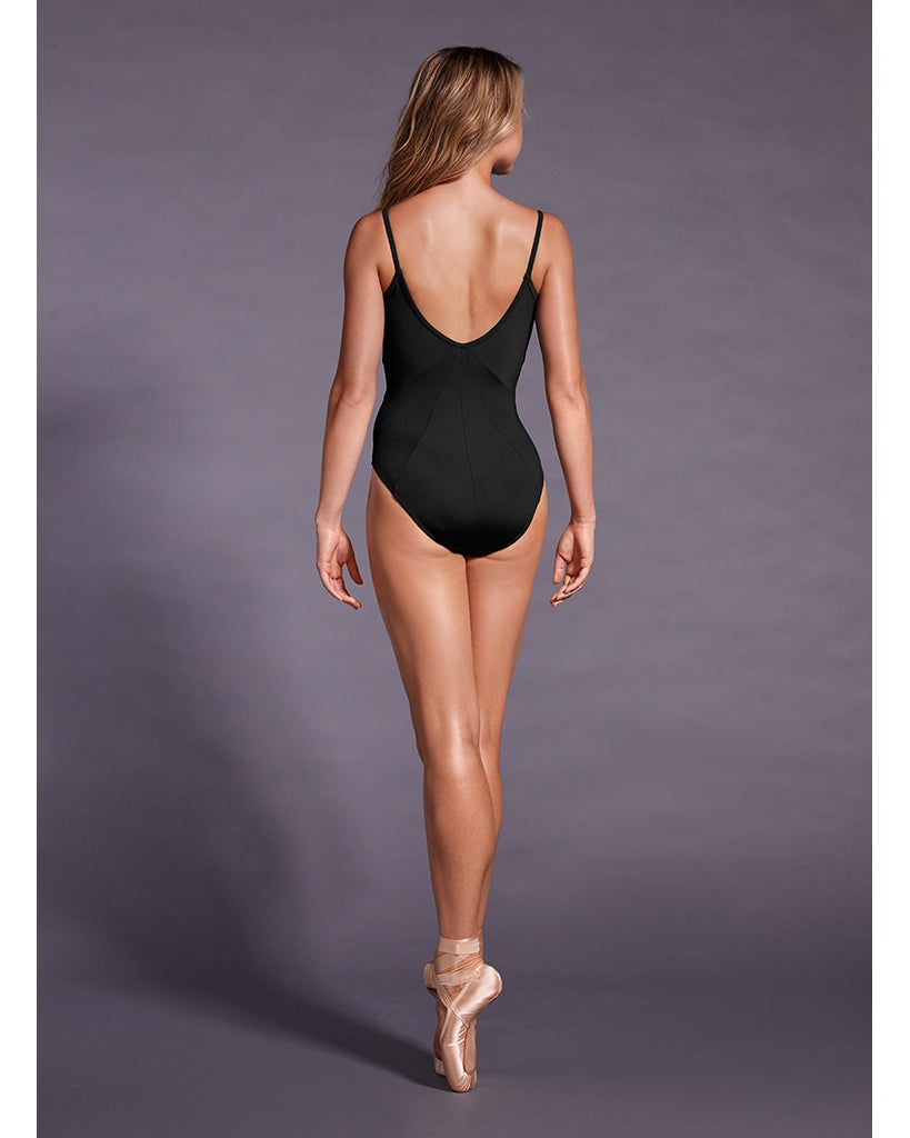 Mirella Black Label Panel Scoop Neck Low Back Camisole Leotard - MB722 -  Dancewear Centre