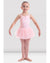 Mirella Soft Floral Printed Gathered Bodice Tank Tutu Ballet Dress - M473C Girls - Dancewear - Dresses - Dancewear Centre Canada