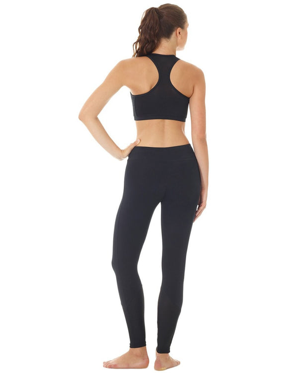 Danna Gym Tights with Phone Pockets and Mesh Panels on the Calf. –
