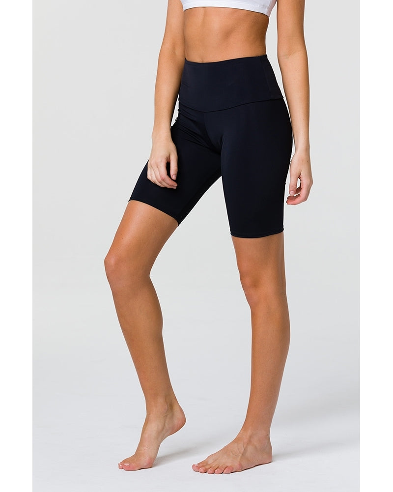 Onzie High Rise Bike Shorts - 2225 Womens - Black - Activewear - Bottoms - Dancewear Centre Canada