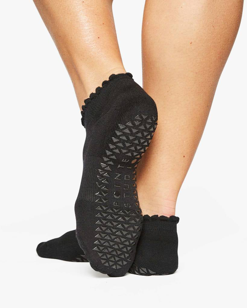 Pointe Studio Wyatt Grip Full Foot Sock - Womens - Mediterranean