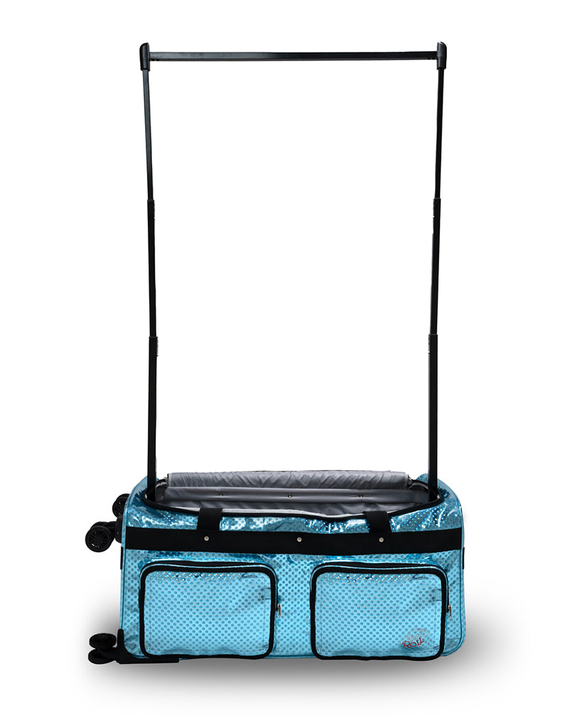 Rac n Roll Limited Edition Medium Dance Travel Bag - Blue Bubbles