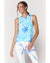 Spiritual Gangster Active Flow Tank Top - SP13611019 - Womens - Aruba Tie Dye - Activewear - Tops - Dancewear Centre Canada