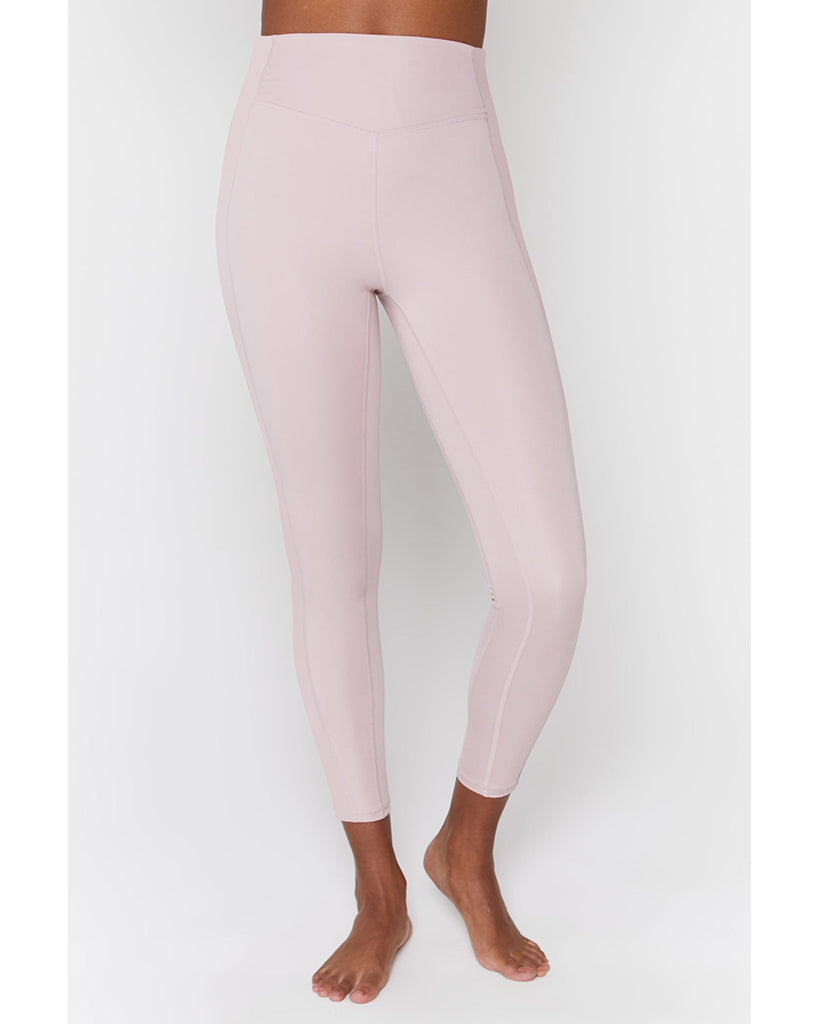 Spiritual Gangster Embody 7/8 High Waist Legging - Womens - Rose Quartz - Activewear - Bottoms - Dancewear Centre Canada