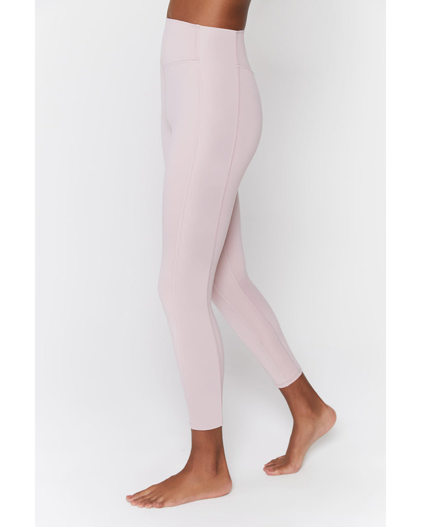 Spiritual Gangster Embody 7/8 High Waist Legging - Womens - Rose Quartz - Activewear - Bottoms - Dancewear Centre Canada