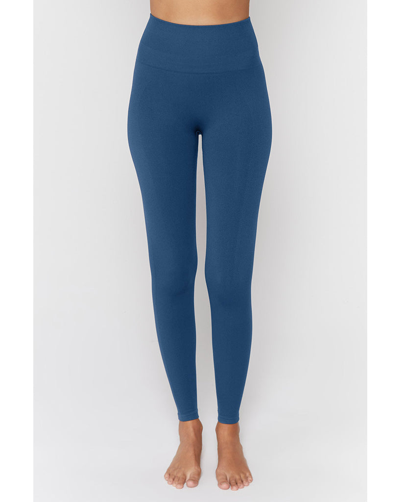 Spiritual Gangster Icon High Waist Legging - Womens -  Faded Navy - Activewear - Bottoms - Dancewear Centre Canada