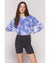 Spiritual Gangster Izzy Crop Crew Sweatshirt - FA10417031 - Womens - Wildflower Tie Dye - Activewear - Tops - Dancewear Centre Canada