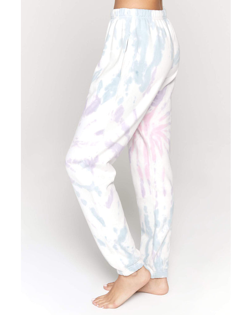 Spiritual Gangster Laguna Sweatpants - SU10409016 - Womens - Pastel Swirl Tie Dye - Activewear - Bottoms - Dancewear Centre Canada