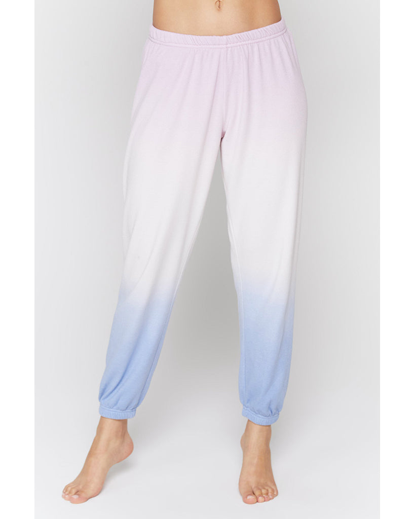 Spiritual Gangster Pixie Ombre Perfect Terry Sweatpants - Womens - Pixie Sky Ombre - Activewear - Bottoms - Dancewear Centre Canada