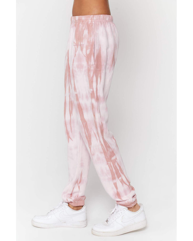 Spiritual Gangster SG Laguna Sweatpants - HO10409002 - Womens - Winter Rose Tie Dye - Activewear - Bottoms - Dancewear Centre Canada