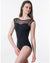 Suffolk Illusion Sweetheart Mesh Cap Sleeve Leotard - 2287A Womens - Dancewear - Bodysuits & Leotards - Dancewear Centre Canada