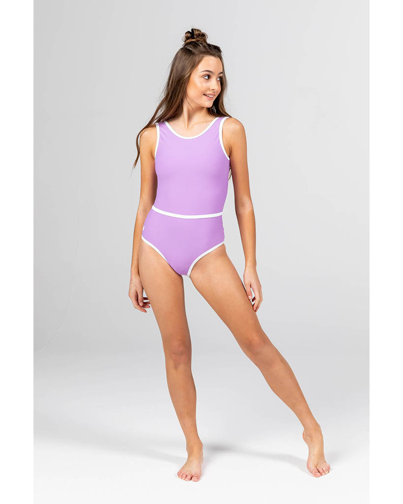 Sylvia P Tallulah Sleeveless Leotard - Girls - Lavender - Dancewear - Bodysuits & Leotards - Dancewear Centre Canada