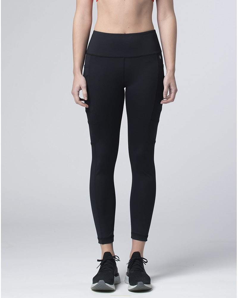 Tonic Active Elm Capri Leggings - Womens - Black - Activewear - Bottoms - Dancewear Centre Canada