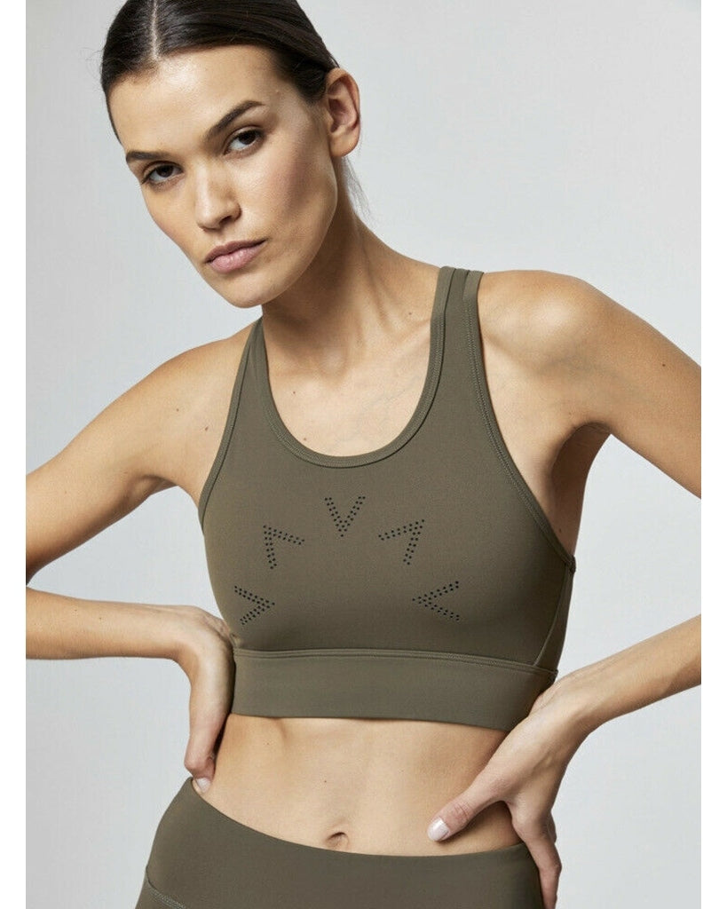 Varley Berkeley Bra - Womens - Evergreen - Activewear - Tops - Dancewear Centre Canada