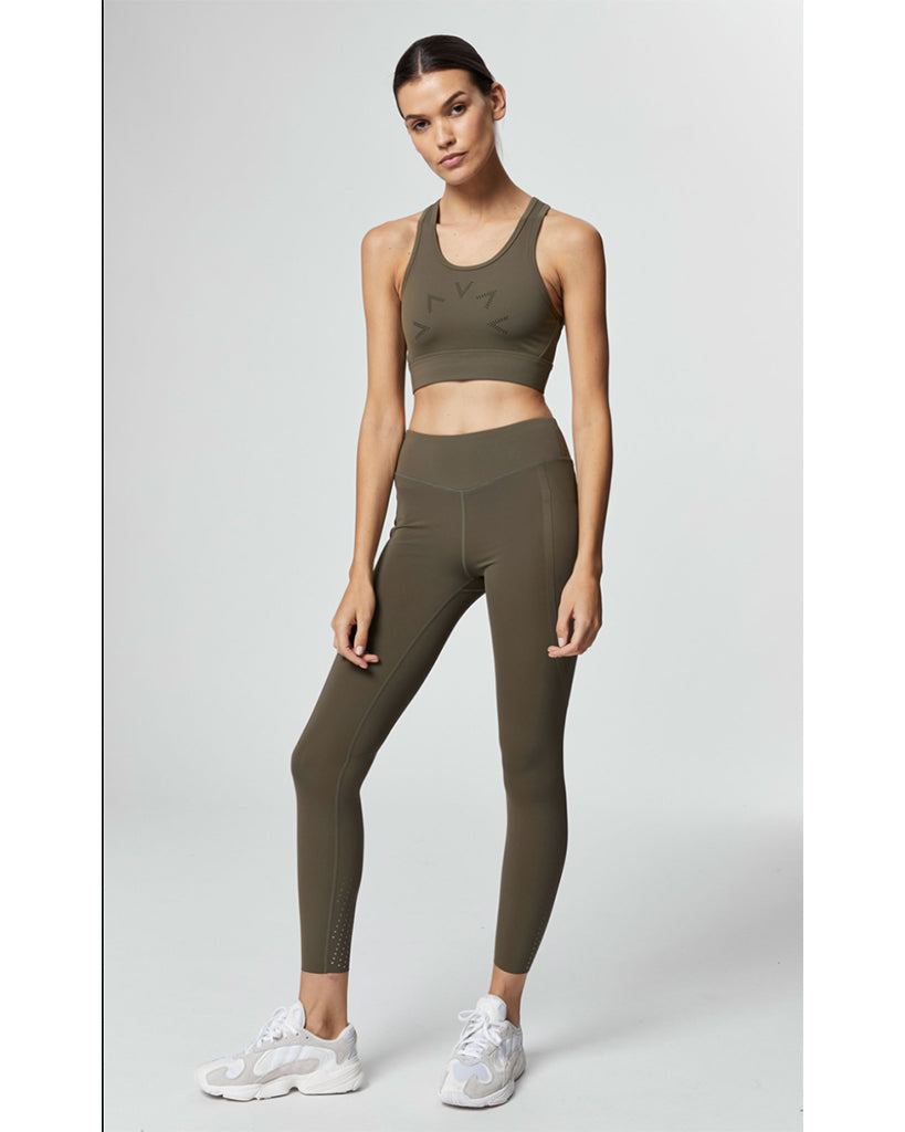 Varley Figueroa Legging - Womens - Evergreen - Activewear - Bottoms - Dancewear Centre Canada