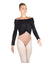 Ballet Rosa Megumi Stretch Bamboo Long Sleeve Twist Crop Top - Womens - Dancewear - Tops - Dancewear Centre Canada