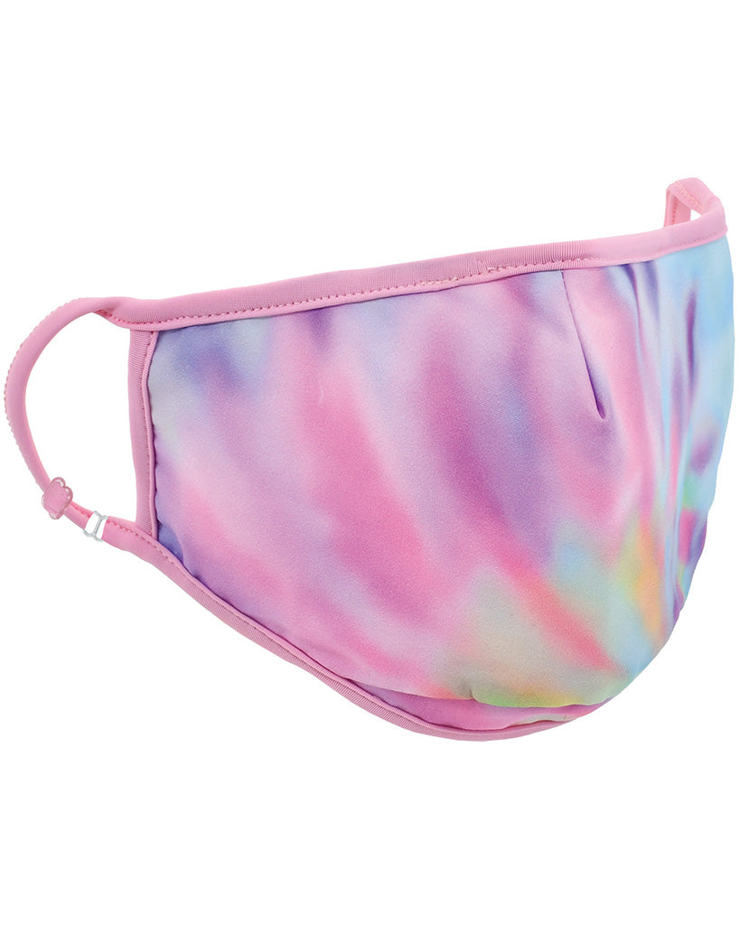 iscream Pastel Tie Dye Reversible Face Mask - 880189C - Accessories - Masks - Dancewear Centre Canada